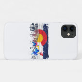 Whippet Snap Hund | Sonne und Berge Case-Mate iPhone Hülle (Rückseite (Horizontal))