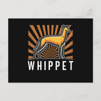 Whippet Snaphound | Dog Owner English Whippets Postkarte