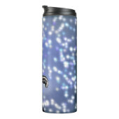 Whippet-Sternennacht Thermosbecher (Nach rechts gedreht)