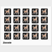 Whippet Sticker (Blatt)