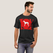 Whippet T-Shirt (Vorne ganz)
