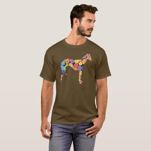 Whippet T-Shirt (Vorne ganz)