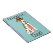 Whippet-Vater Notizblock (Rechte Seite)