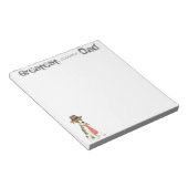 Whippet-Vater Notizblock (angewinkelt)