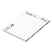 Whippet-Vater Notizblock (Rotiert)