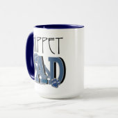 Whippet VATER Tasse (Vorderseite Links)