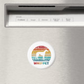 Whippet Vintage Magnet (In Situ (Geschirrspüler))