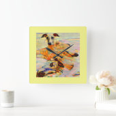 Whippet Wanduhr (Zuhause)