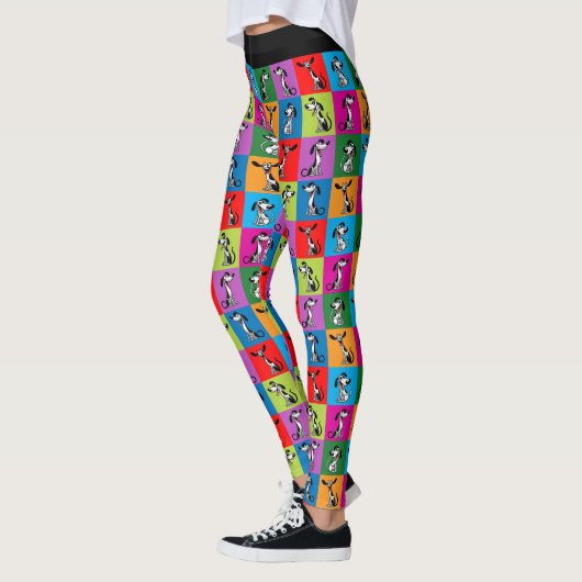 Whippet Whimsy Cosy Leggings (Links)