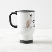 Whippet Whisperer Travel Mug Reisebecher (Links)