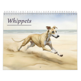Whippets-Kalender, jedes Jahr Kalender