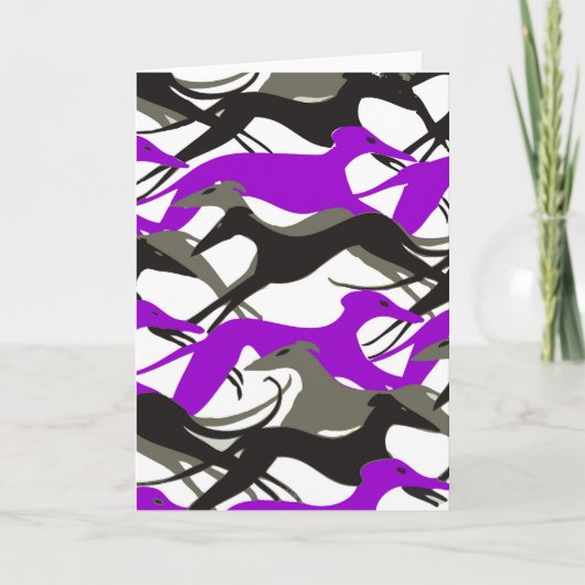 Whippets Karte (Vorderseite)