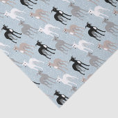 Whippets oder italienisches Greyhounds-Tissue Seidenpapier (Ausschnitt)