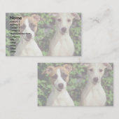 Whippets Visitenkarte (Vorne/Hinten)