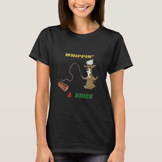 Whippin' a Bridge Kook mit Kush T-Shirt (Vorderseite)