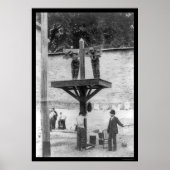 Whipping Post in Delaware 1907 Poster (Vorne)