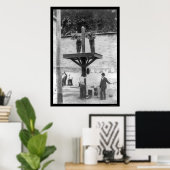 Whipping Post in Delaware 1907 Poster (Heimbüro)