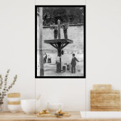 Whipping Post in Delaware 1907 Poster (Küche)