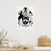 Whipple Familienwappen Poster (Küche)