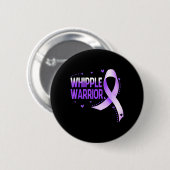 Whipple Warrior Bauchspeicheldrüsenkrebs-Bewusstse Button (Vorne & Hinten)