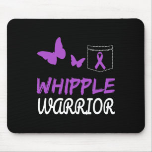 Whipple Warrior Lila Ribbon Bauchspeicheldrüsenkre Mousepad