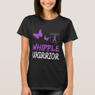 Whipple Warrior Lila Ribbon Bauchspeicheldrüsenkre T-Shirt