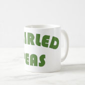 Whirled Erbsen Kaffeetasse (VorderseiteRechts)