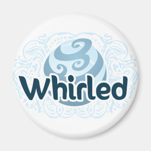 Whirled Logo-Magnet Magnet