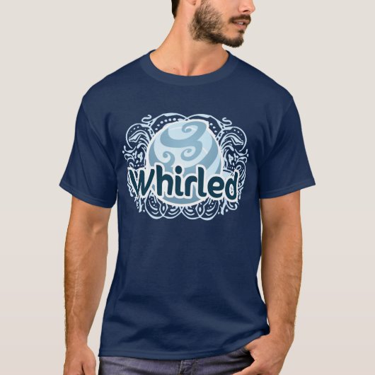 Whirled Logo-Shirt T-Shirt (Vorderseite)