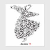 Whirling Dervish Aufkleber (Blatt)