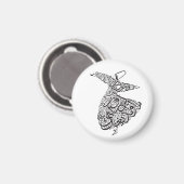 Whirling Dervish Magnet (Vorderseite/Rückseite)