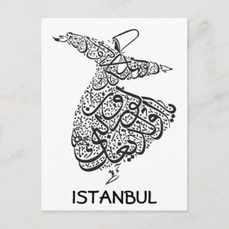 Whirling Dervish Postkarte