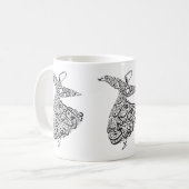 Whirling Derwisch Kaffeetasse (Vorderseite Links)