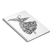 Whirling Derwisch Notizblock (Rechte Seite)