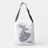 Whirling Derwisch Tragetaschen Mit Langen Trägern (Rückseite)