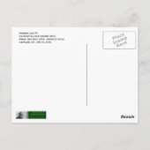 Whirling Lady #1 Postkarte (Rückseite)