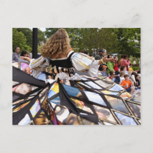 Whirling Lady #1 Postkarte