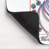 Whirling - Mausunterlage Mousepad (Ecke)