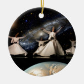 Whirling Universum Keramik Ornament (Vorne)