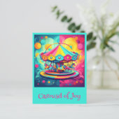 " WHIRLING WONDER " POSTKARTE (Stehend Vorderseite)