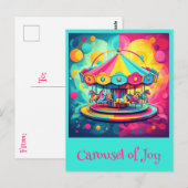 " WHIRLING WONDER " POSTKARTE (Vorne/Hinten)