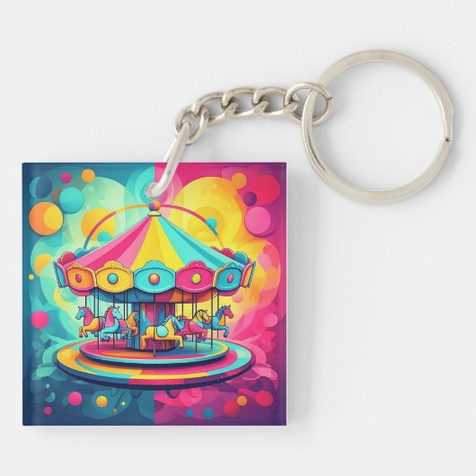 " WHIRLING WONDER " SCHLÜSSELANHÄNGER (Rückseite)