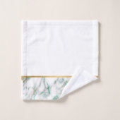 WHIRLMARBLE GREEN GOLD BADEZIMMER TOWEL SET (Waschlappen)