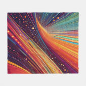 Whirlpool Abstrakt Fleecedecke (Vorderseite (Horizontal))