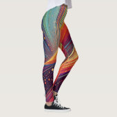 Whirlpool Abstrakt Leggings (Rechts)