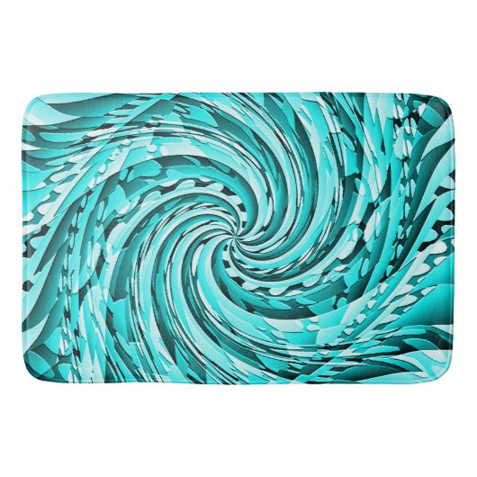 Whirlpool am Meer.... Badematte (Vorderseite)