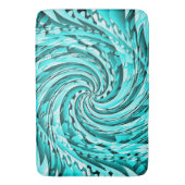 Whirlpool am Meer.... Badematte (Vorderseite Vertikal)