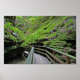 Whirlpool Chambers Hexe Gulch Wisconsin Dells Poster