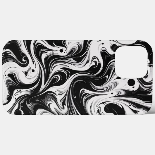 Whirlpool des Tintenmusters Case-Mate iPhone Hülle (Rückseite (Horizontal))