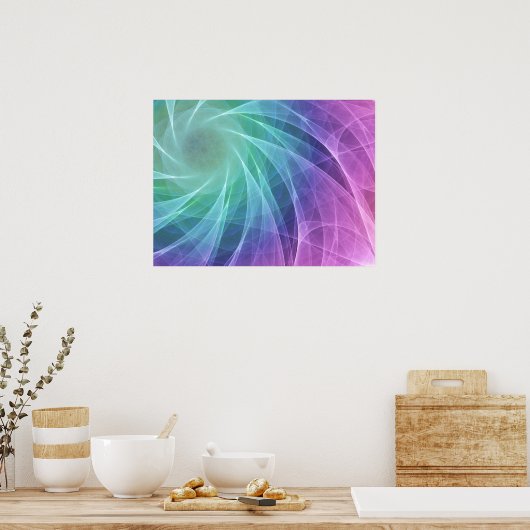 Whirlpool Diamond farbenfroh Poster (Küche)